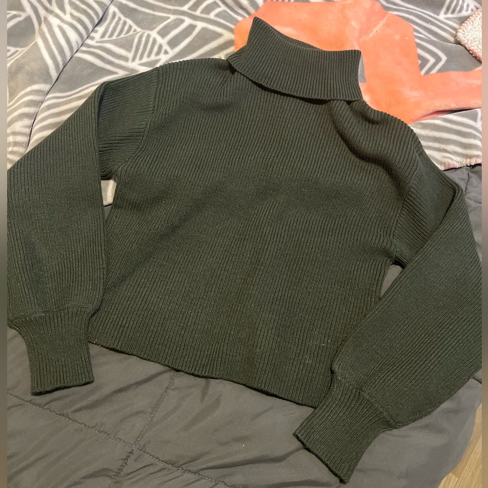 Green Turtleneck